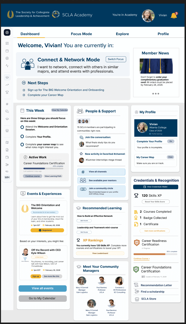 Connect & Network Mode
